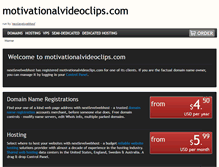 Tablet Screenshot of motivationalvideoclips.com